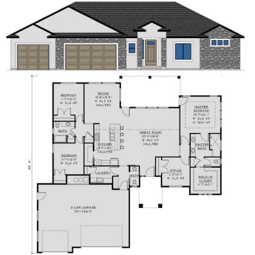 Floor Plans in Twin Falls, ID - James Ray Construction